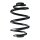 Fahrwerksfeder-Set hinten Schraubenfeder 249mm SPIDAN für BMW Z4 Roadster