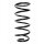 Fahrwerksfeder-Set hinten Schraubenfeder 382mm SPIDAN für TOYOTA LAND CRUISER