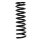 Fahrwerksfeder-Set hinten Schraubenfeder 342mm SPIDAN für MERCEDES 124