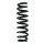 Fahrwerksfeder-Set hinten Schraubenfeder 341mm SPIDAN für BMW 3 Touring