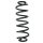 Fahrwerksfeder-Set hinten Schraubenfeder 354mm SPIDAN für SEAT ALTEA XL