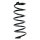 Suspension spring set front coil spring 354mm SPIDAN for COLT VI