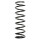 Suspension spring set rear coil spring 329mm SPIDAN for MAZDA DEMIO DW