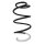 Suspension spring set front coil spring 330mm SPIDAN for i30 GD