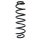 Fahrwerksfeder-Set hinten Schraubenfeder 359mm SPIDAN für AUDI A3 (8V1)