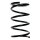 Suspension spring set front coil spring 308mm SPIDAN for HONDA CR V II