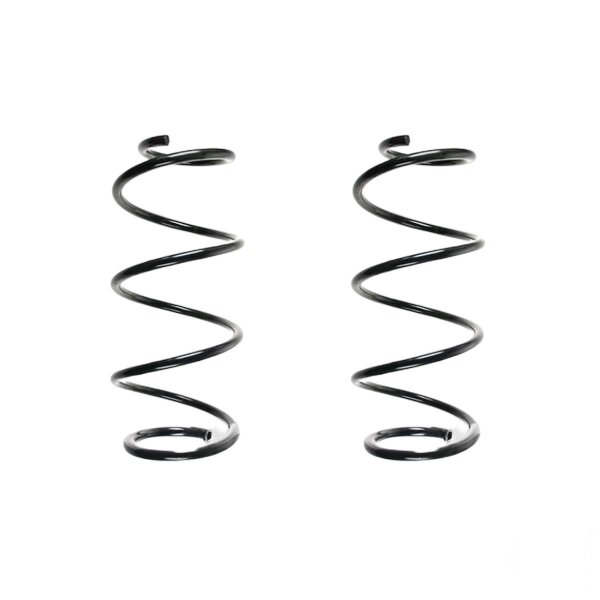 Suspension spring set front coil spring 350mm SPIDAN for RENAULT CLIO III