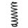 Fahrwerksfeder-Set hinten Schraubenfeder 340mm SPIDAN für CUPRA FORMENTOR (KM7)