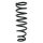 Suspension spring set front coil spring 368mm SPIDAN for MAZDA 6 Station