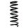 Suspension spring set front coil spring 322mm SPIDAN for GRAND VITARA