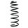 Fahrwerksfeder-Set hinten Schraubenfeder 397mm SPIDAN für FIAT ULYSSE (179_)