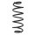 Fahrwerksfeder-Set hinten Schraubenfeder 326mm SPIDAN für HONDA CR-Z (ZF)