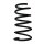 Fahrwerksfeder-Set vorne Schraubenfeder 288mm SPIDAN für DAIHATSU TERIOS (J2_)