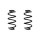 Fahrwerksfeder-Set hinten Schraubenfeder 266mm SPIDAN für DAIHATSU TERIOS (J2_)
