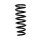 Fahrwerksfeder-Set hinten Schraubenfeder 310mm SPIDAN für TOYOTA AVENSIS Kombi