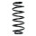 Fahrwerksfeder-Set hinten Schraubenfeder 305mm SPIDAN für SMART FORFOUR (454)