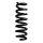 Fahrwerksfeder-Set hinten Schraubenfeder 293mm SPIDAN für BMW 2 Cabriolet