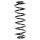 Fahrwerksfeder-Set hinten Schraubenfeder 342mm SPIDAN für VW GOLF V