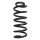 Fahrwerksfeder-Set hinten Schraubenfeder 335mm SPIDAN für OPEL INSIGNIA A