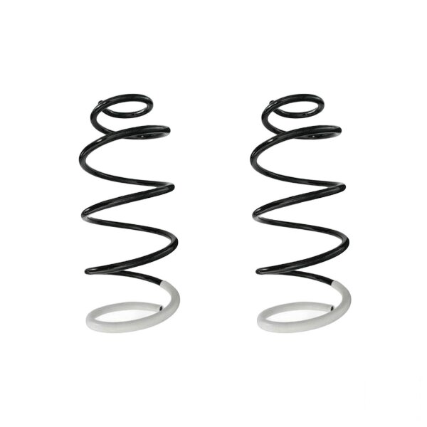 Suspension spring set front coil spring 422mm with sleeve SPIDAN for CITROËN C4