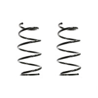 Suspension spring set front coil spring 345mm SPIDAN for RENAULT MEGANE I