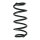 Fahrwerksfeder-Set vorne Schraubenfeder 313mm SPIDAN für AUDI A4 B6