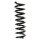Fahrwerksfeder-Set hinten Schraubenfeder 348mm SPIDAN für MERCEDES E-KLASSE W211