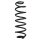 Fahrwerksfeder-Set hinten Schraubenfeder 385mm SPIDAN für TOYOTA COROLLA Kombi