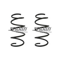 Suspension spring set front coil spring 281mm SPIDAN for...
