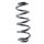 Fahrwerksfeder-Set hinten Schraubenfeder 330mm SPIDAN für AUDI Q5 (FYB)