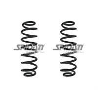 Suspension spring set rear coil spring 353mm SPIDAN for...