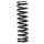 Suspension spring set rear coil spring 325mm SPIDAN for MERCEDES 190 W201