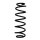 Fahrwerksfeder-Set hinten Schraubenfeder 336mm SPIDAN für HONDA CIVIC VIII