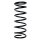 Fahrwerksfeder-Set hinten Schraubenfeder 393mm SPIDAN für SSANGYONG MUSSO (FJ)