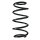 Fahrwerksfeder-Set vorne Schraubenfeder 308mm SPIDAN für OPEL VECTRA B
