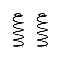Suspension spring set rear coil spring 373mm SPIDAN for...