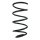 Suspension spring set front coil spring 308mm SPIDAN for MINI MINI Roadster
