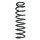 Fahrwerksfeder-Set hinten Schraubenfeder 362mm SPIDAN für LANCER VIII