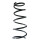 Suspension spring set Replacement Fit SPIDAN for FIAT SEDICI 189