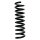 Suspension spring set Replacement Fit SPIDAN for MERCEDES E KLASSE W210