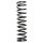 Suspension spring set front coil spring 395mm SPIDAN for MERCEDES 190 W201