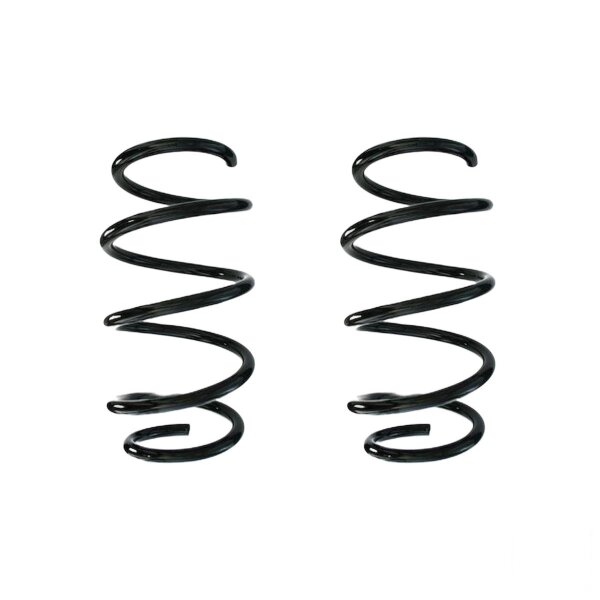 Suspension spring set front coil spring 288mm SPIDAN for OPEL CORSA E