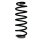 Fahrwerksfeder-Set hinten Schraubenfeder 322mm SPIDAN für PEUGEOT 308 I