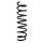 Fahrwerksfeder-Set hinten Schraubenfeder 410mm SPIDAN für BMW 7 (F01)