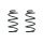 Fahrwerksfeder-Set vorne Schraubenfeder 309mm SPIDAN für OPEL ADAM (M13)