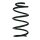 Fahrwerksfeder-Set vorne Schraubenfeder 309mm SPIDAN für OPEL ADAM (M13)