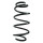 Suspension spring set front coil spring 352mm SPIDAN for FORD MONDEO IV
