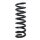 Fahrwerksfeder-Set hinten Schraubenfeder 323mm SPIDAN für MERCEDES C-KLASSE W204
