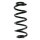 Fahrwerksfeder-Set hinten Schraubenfeder 312mm SPIDAN für AUDI Q5 (FYB)