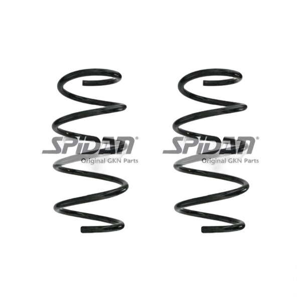 Suspension spring set front coil spring 274mm SPIDAN for SEAT LEON ST